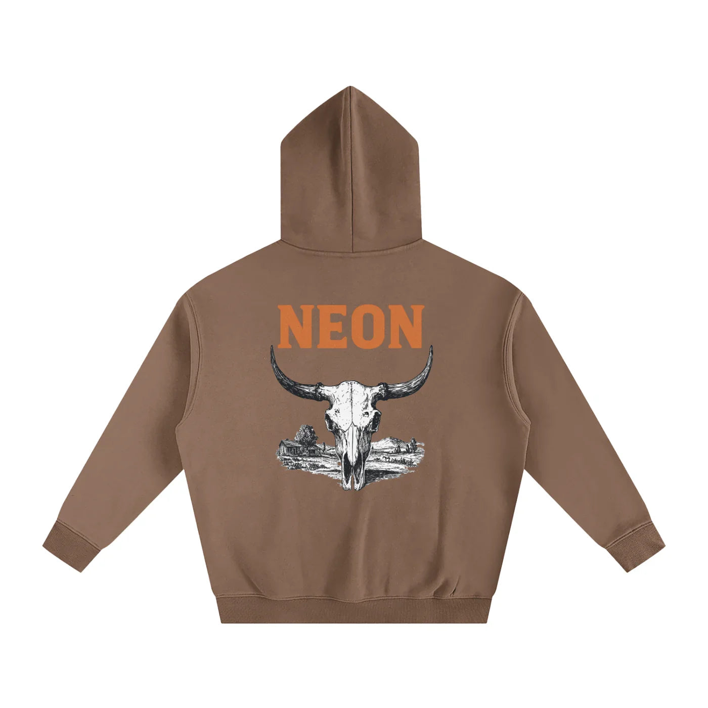 NEON Buffalo | Oversize Fleeced Hoodie