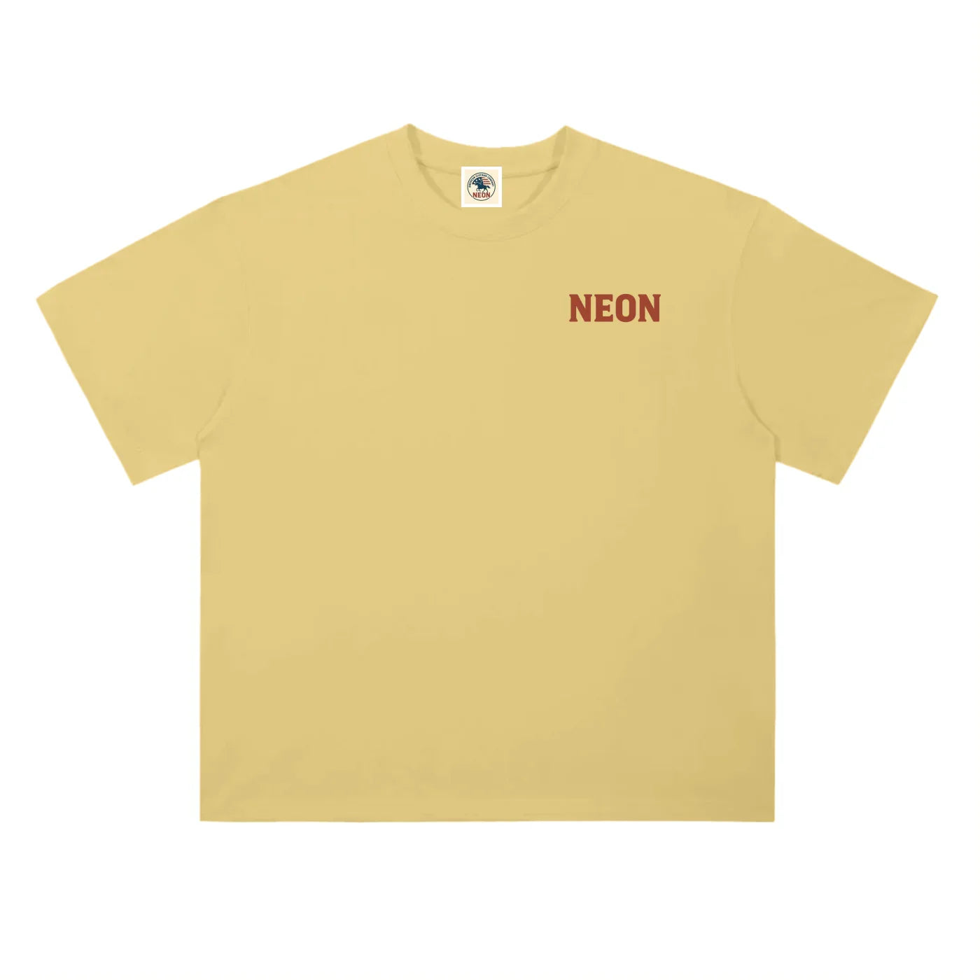 NEON Essentials |Heavyweight Drop Shoulder Cotton T-Shirt - NEON American Clothing