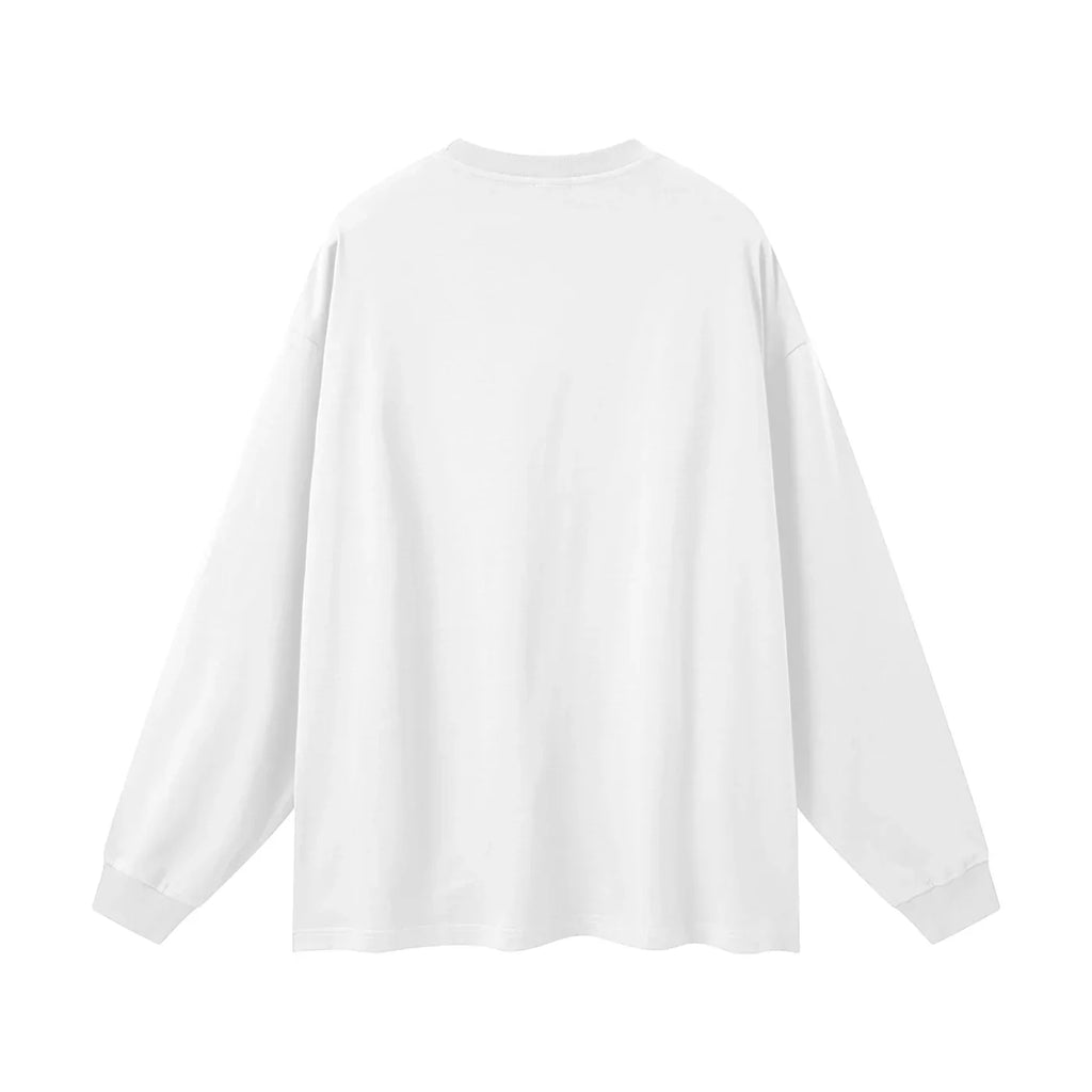 NEON Essentials | Oversized Logo Long Sleeve T-Shirt - NEON American Clothing