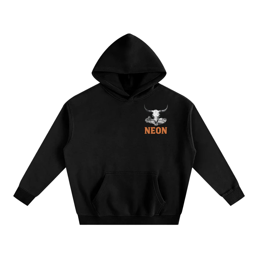 NEON Buffalo | Oversize Fleeced Hoodie