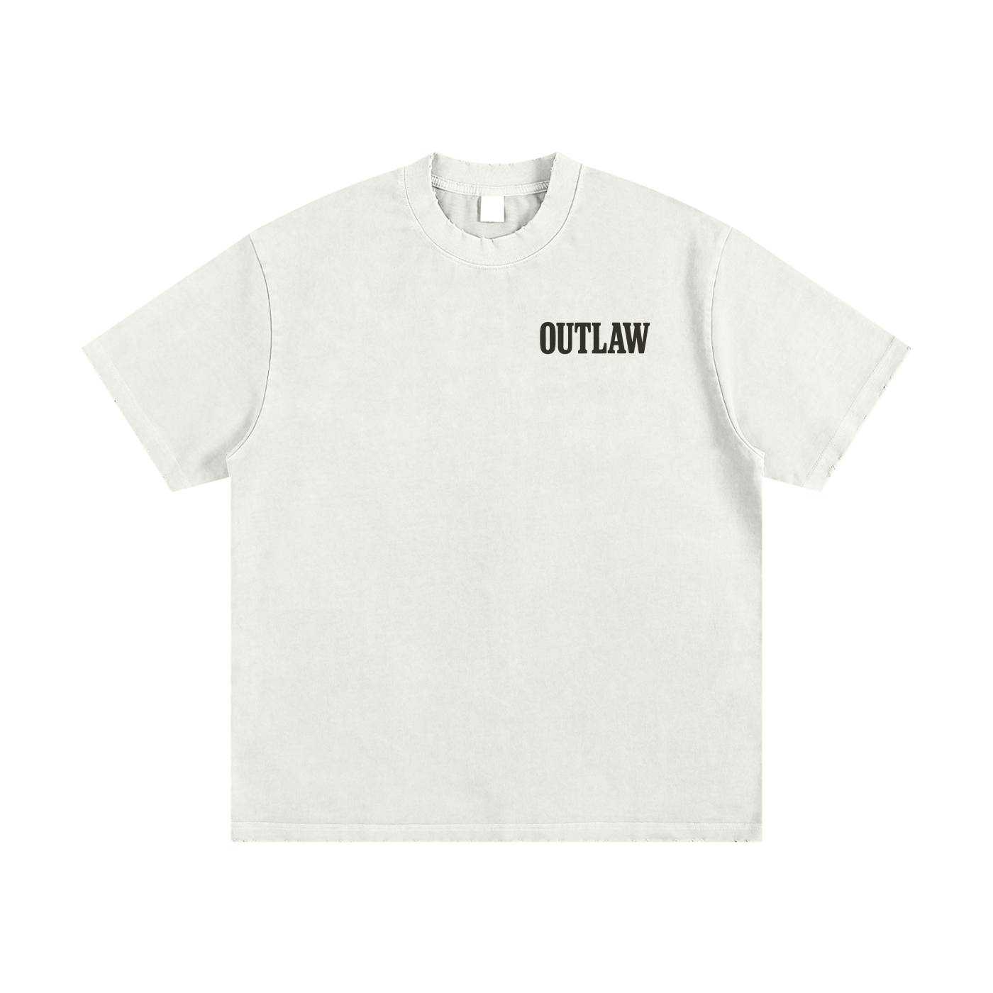 NEON  | Outlaw Biker Heavyweight Frayed T-Shirt