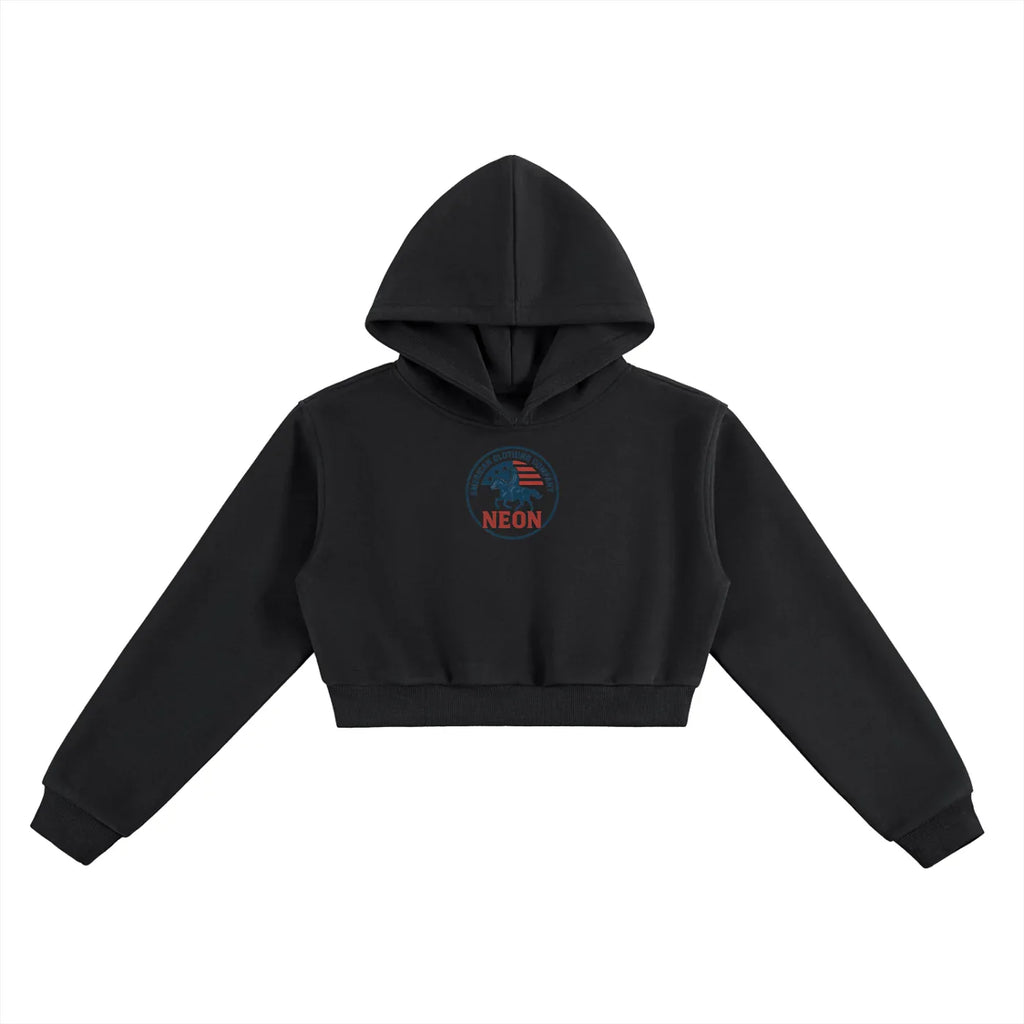 NEON Essentials | Cropped Hoodie Reverse - NEON American Clothing