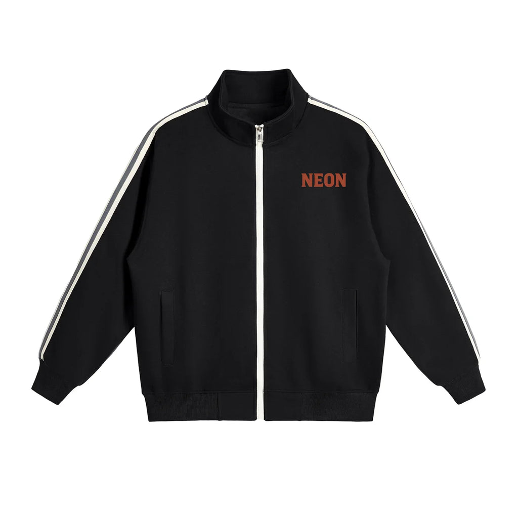 zip up,jacket,stripe,sports