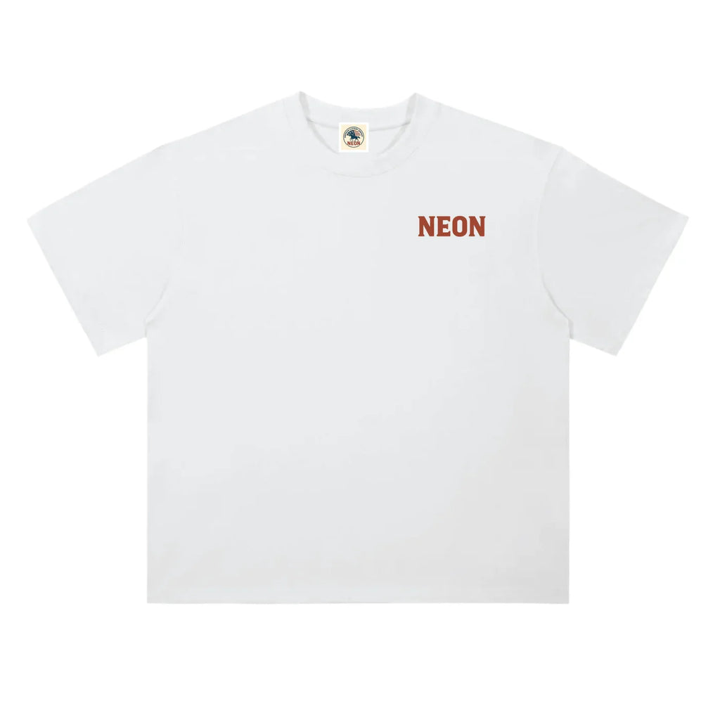 NEON Essentials |Heavyweight Drop Shoulder Cotton T-Shirt - NEON American Clothing
