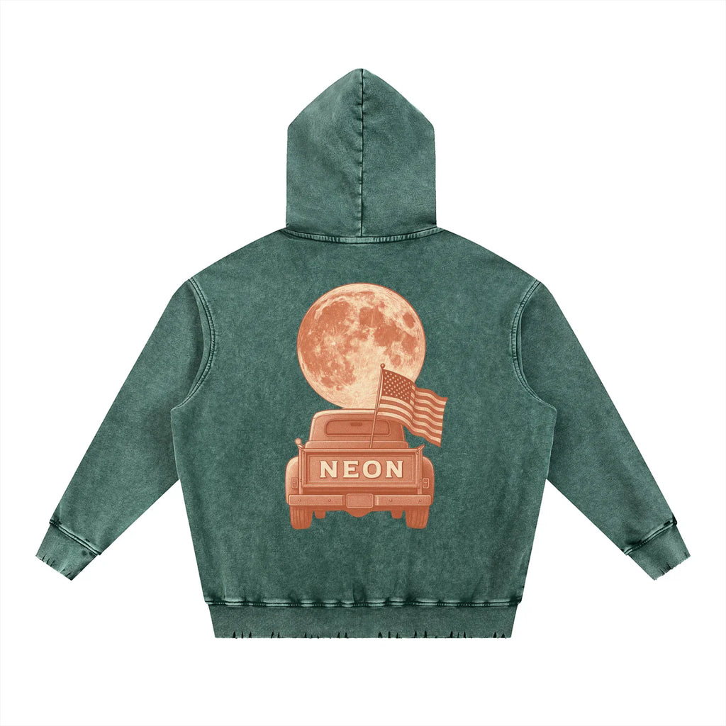 NEON | Vintage Moonshine Miles Country Hoodie