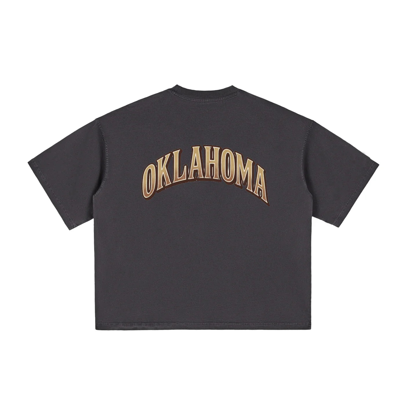 NEON Oklahoma - Vintage Boxy Tee - NEON American Clothing