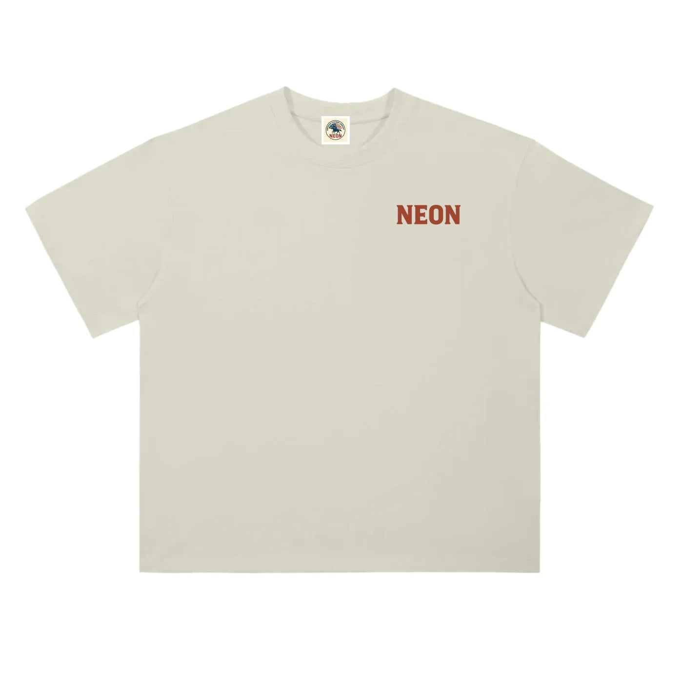 NEON Essentials |Heavyweight Drop Shoulder Cotton T-Shirt - NEON American Clothing
