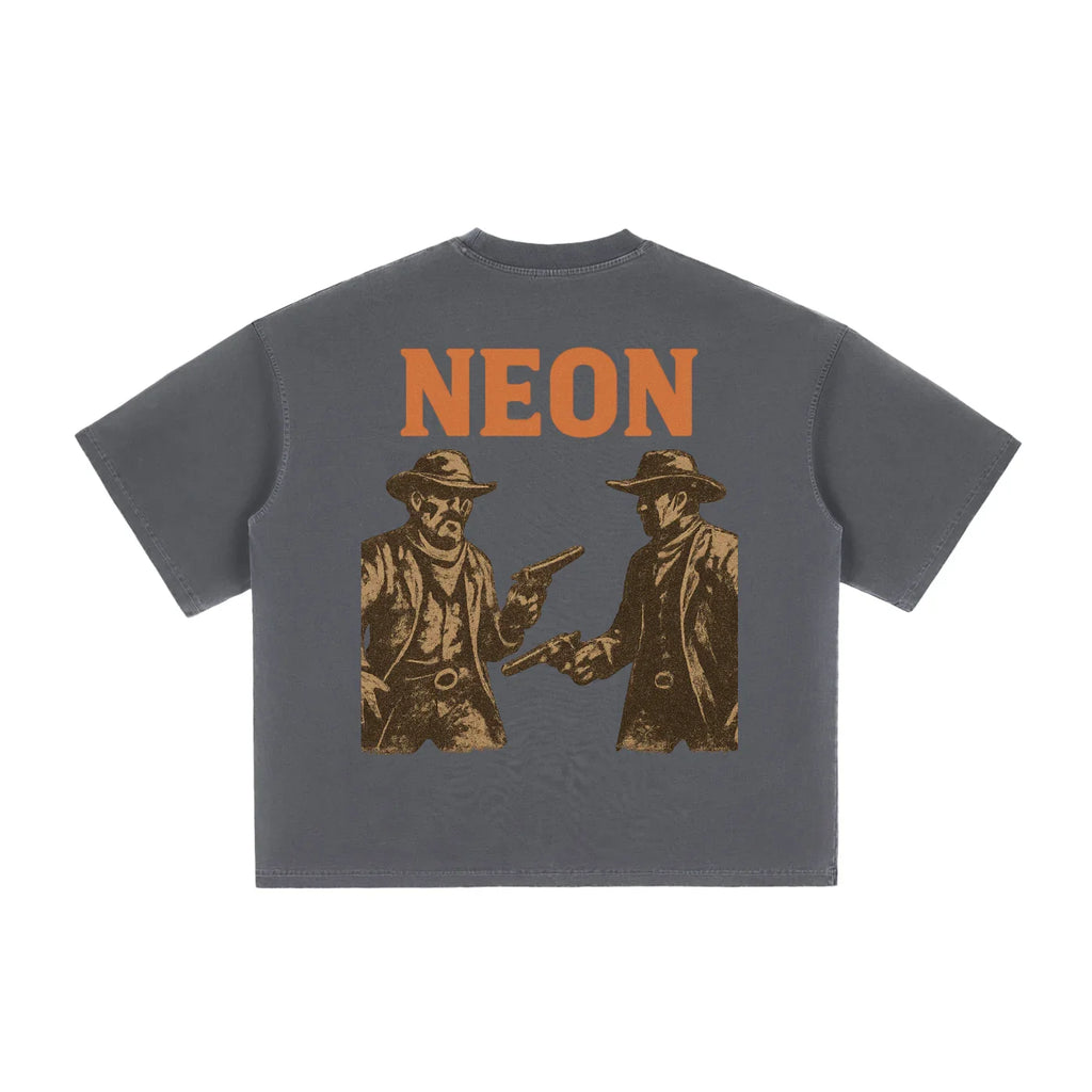 Neon Boxy Tee | Showdown