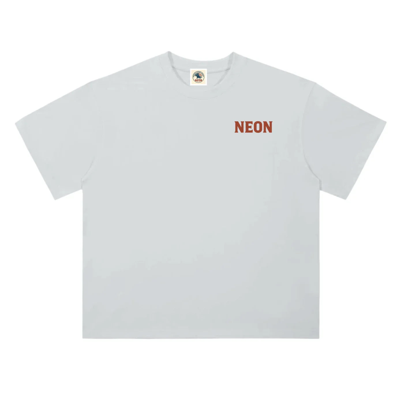 NEON Essentials |Heavyweight Drop Shoulder Cotton T-Shirt - NEON American Clothing