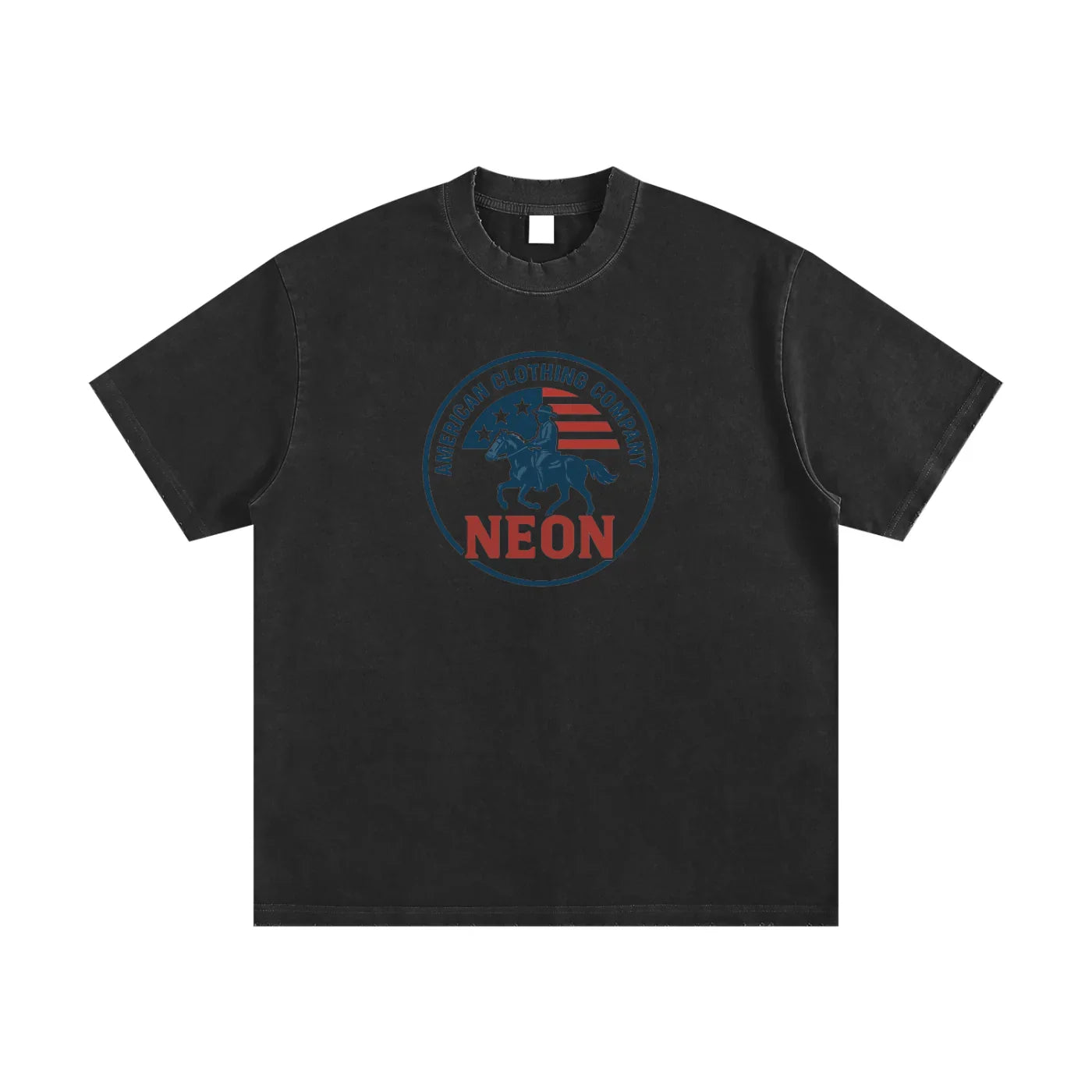 NEON Essential Cowboy | Frayed Cotton Tee - NEON American Clothing