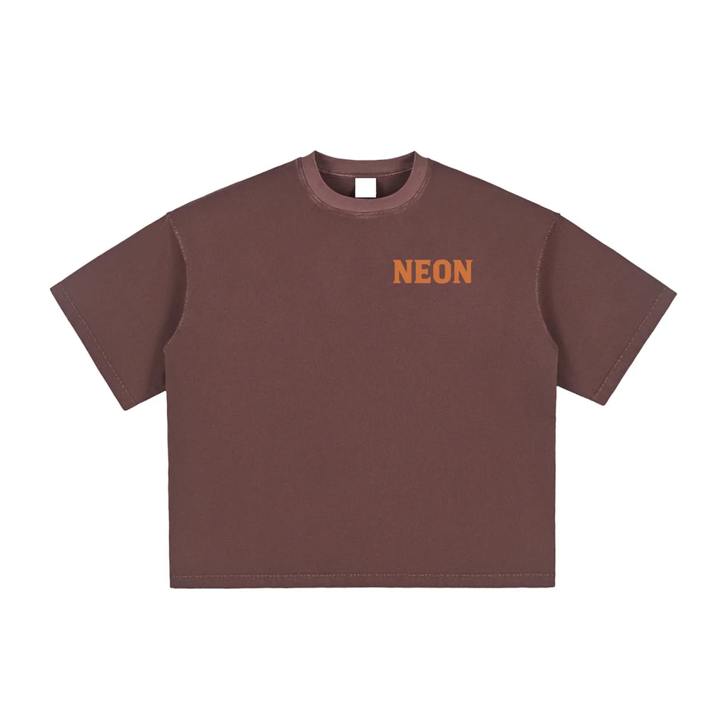 NEON Essentials | Vintage Washed Boxy Tee