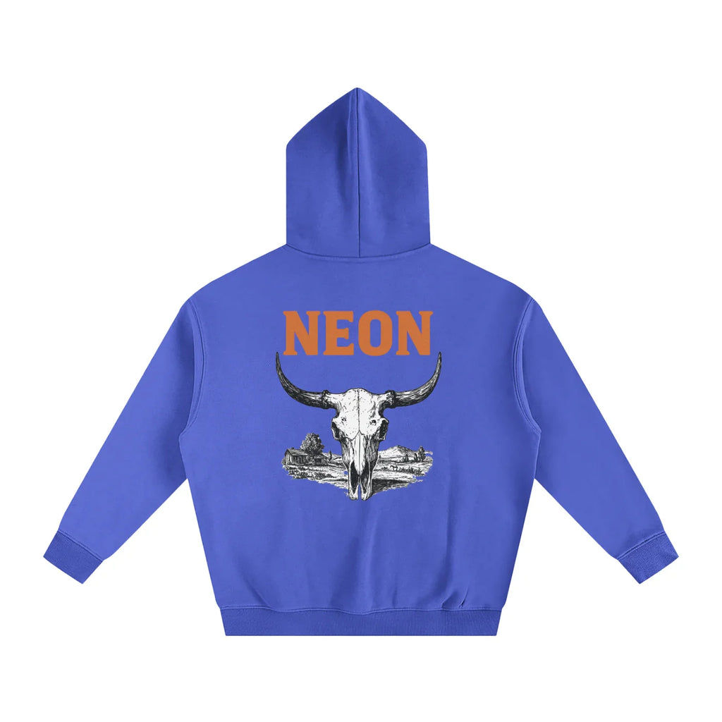 NEON Buffalo | Oversize Fleeced Hoodie