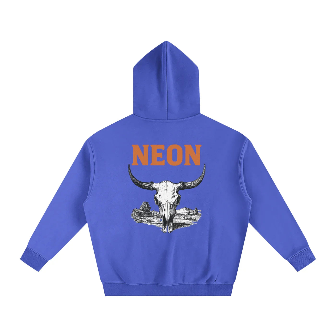 NEON Buffalo | Oversize Fleeced Hoodie