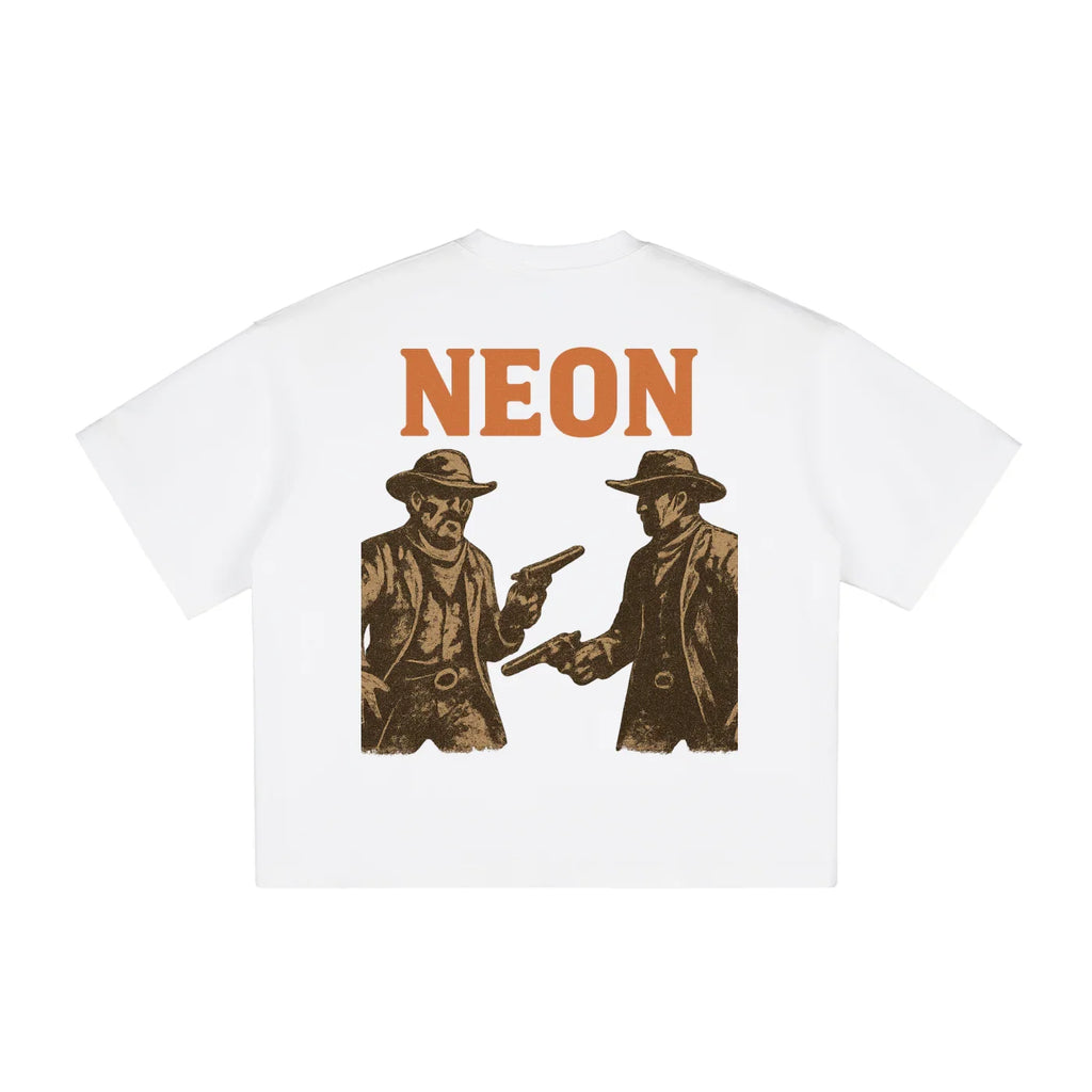 Neon Boxy Tee | Showdown