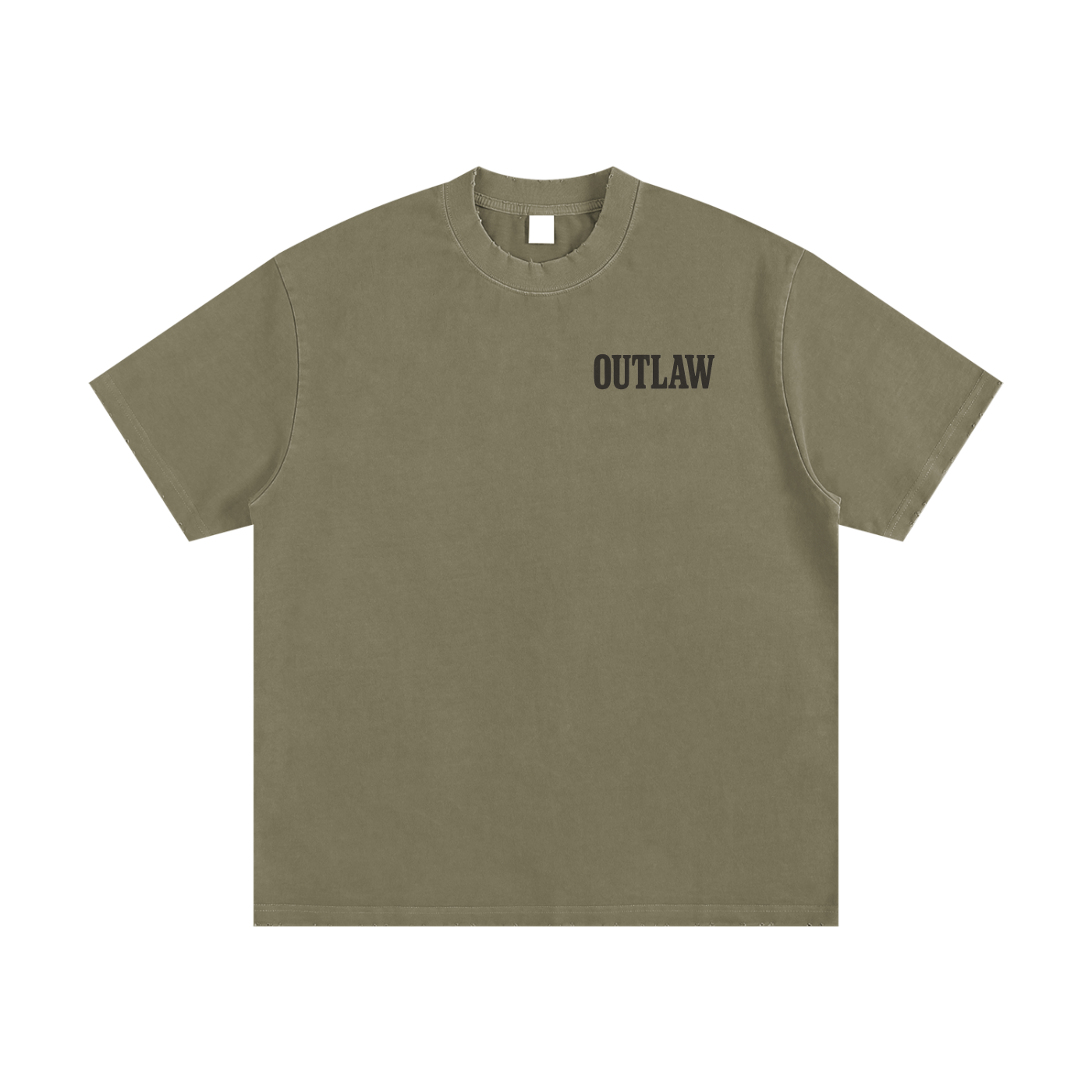 NEON  | Outlaw Biker Heavyweight Frayed T-Shirt