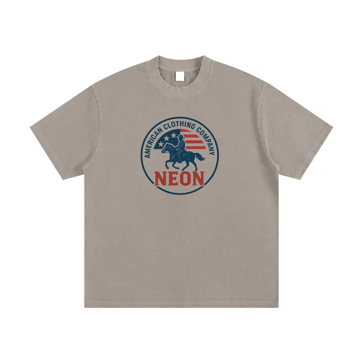 NEON Essential Cowboy | Frayed Cotton Tee - NEON American Clothing