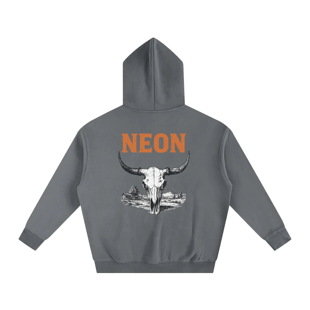 NEON Buffalo | Oversize Fleeced Hoodie