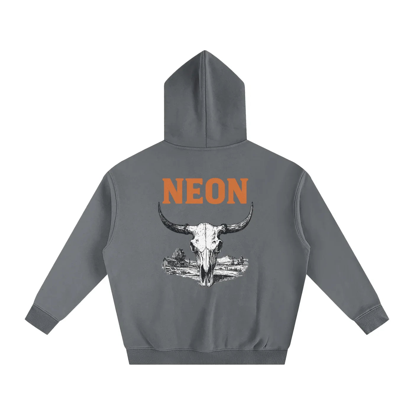 NEON Buffalo | Oversize Fleeced Hoodie