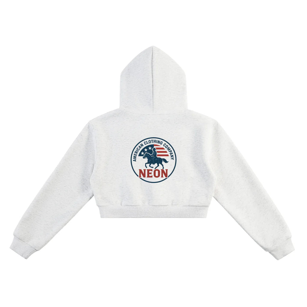 NEON Essentials | Cropped Hoodie - NEON American Clothing
