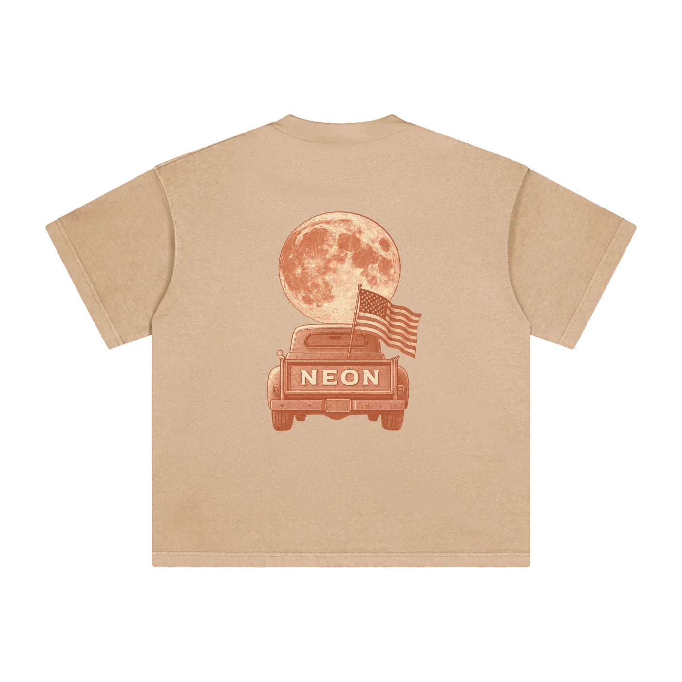 NEON Moonshine Miles | Vintage Washed Tee - NEON American Clothing