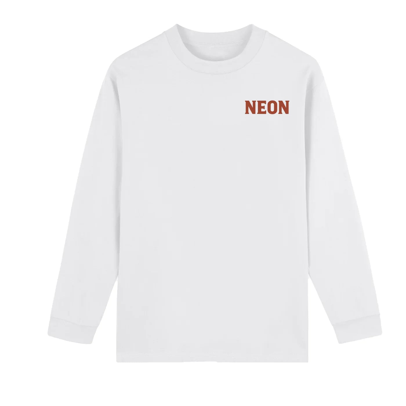 NEON Essentials - Oversized Logo Long Sleeve T-Shirt - NEON American Clothing