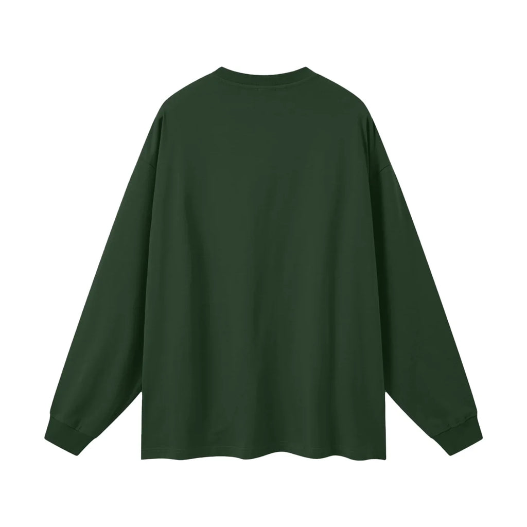 NEON Essentials | Oversized Logo Long Sleeve T-Shirt - NEON American Clothing