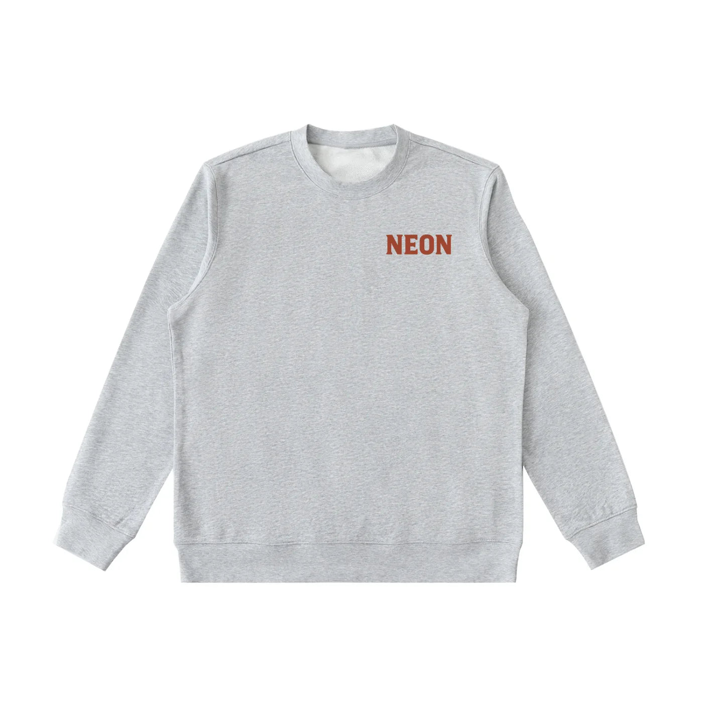 crew neck,sweatshirt,neon logo