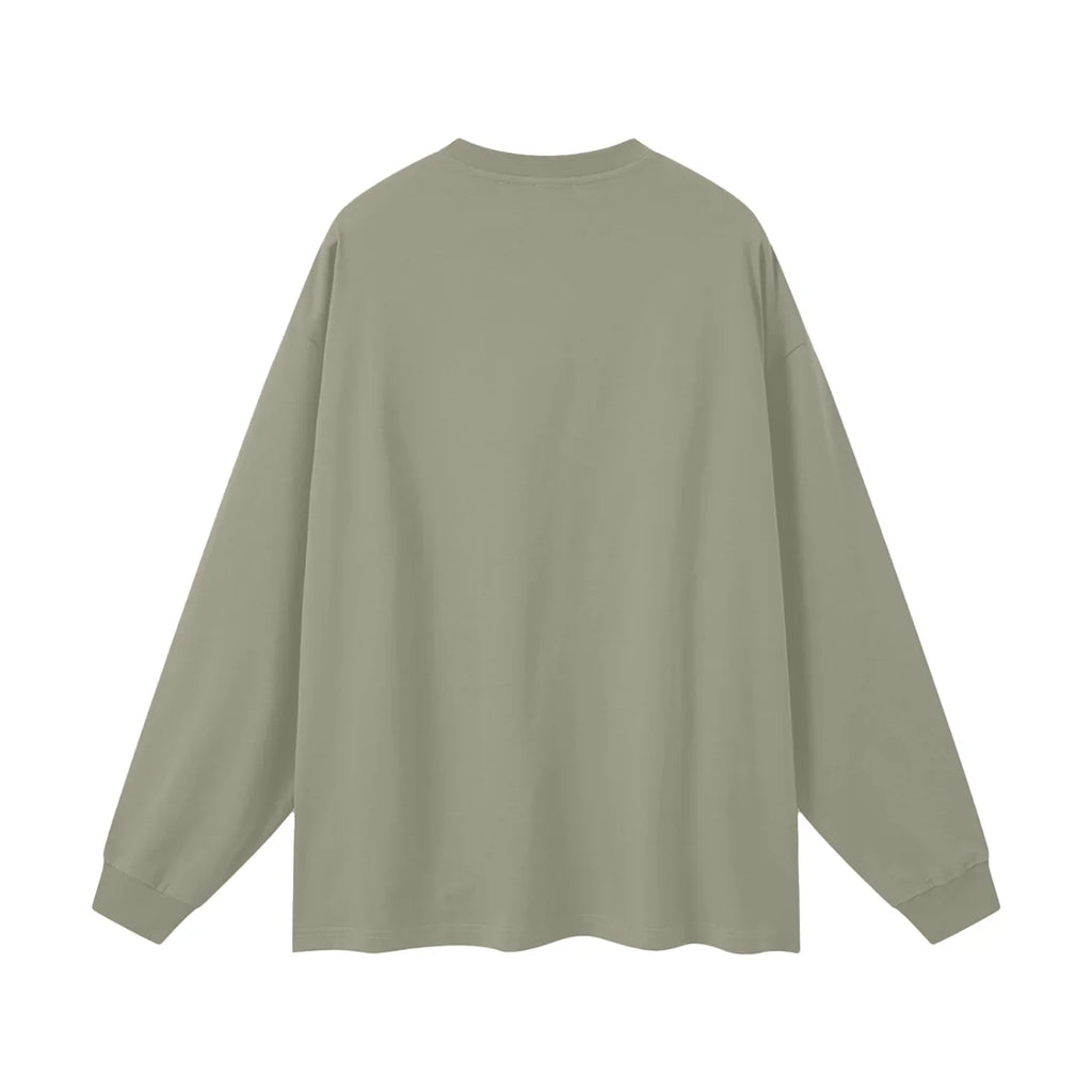 NEON Essentials | Oversized Logo Long Sleeve T-Shirt - NEON American Clothing