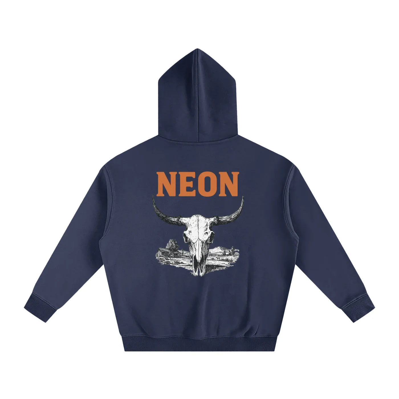 NEON Buffalo | Oversize Fleeced Hoodie