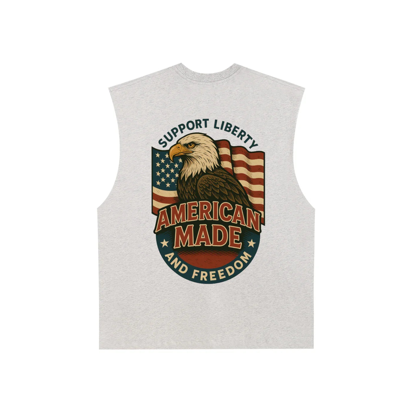 tank,vest,eagle,cowboy,american