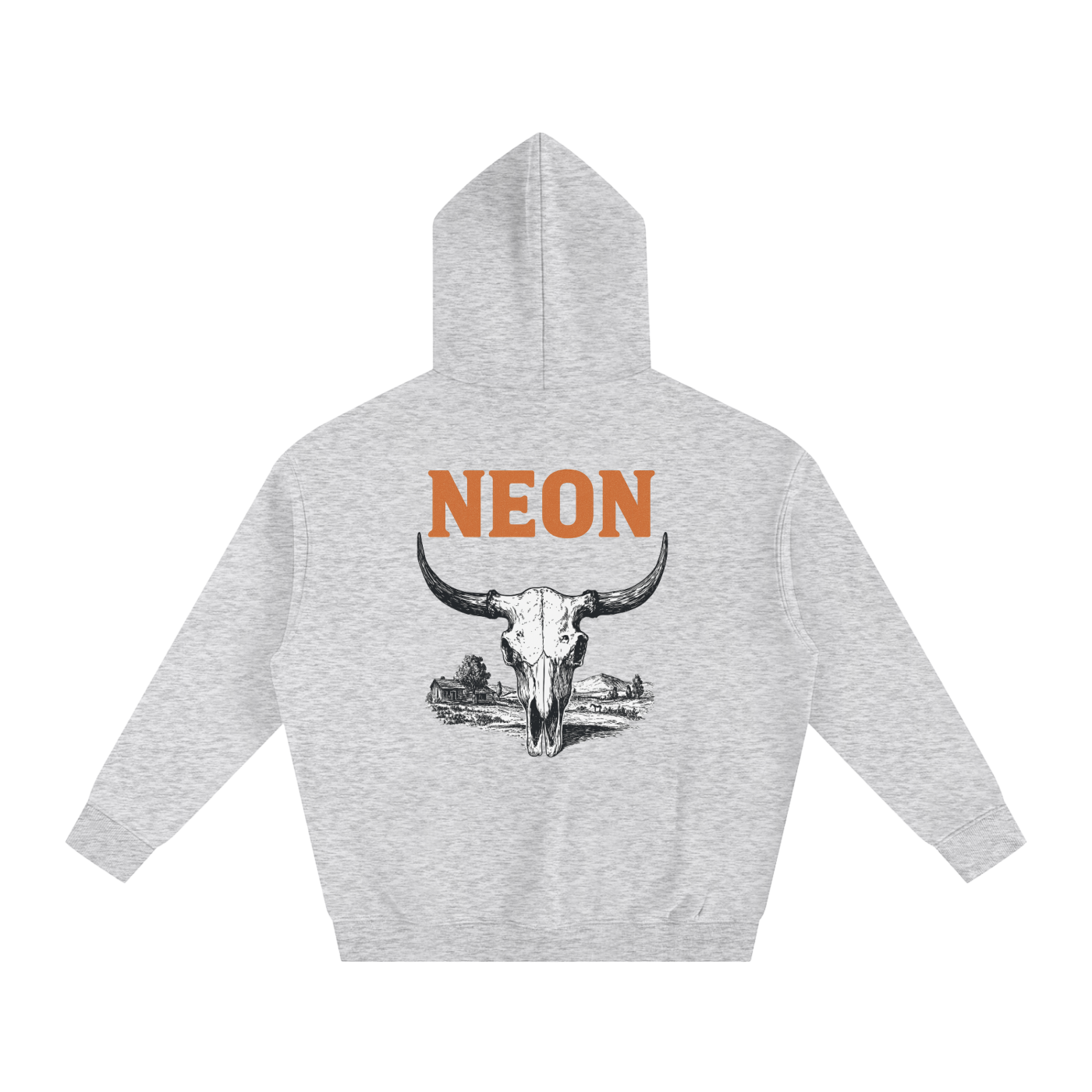 NEON Buffalo | Oversize Fleeced Hoodie