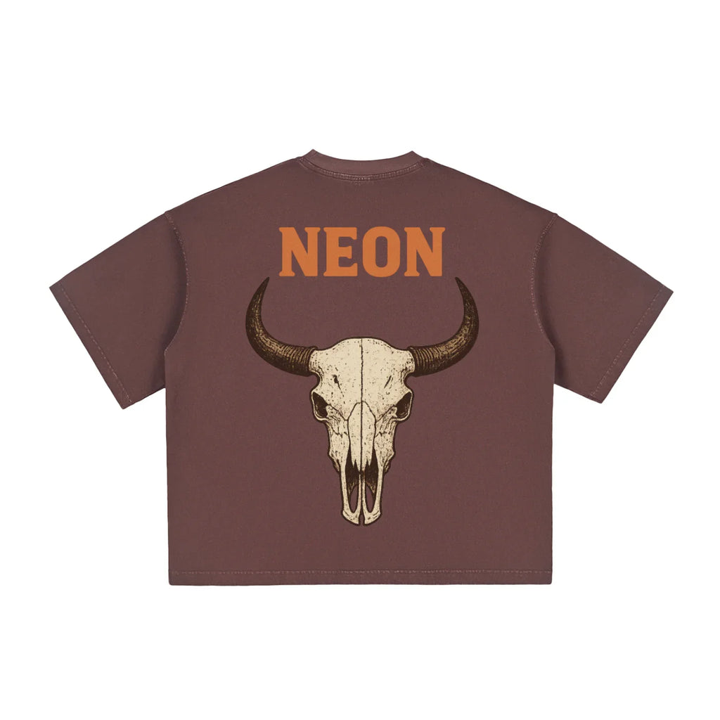 NEON Buffalo | Boxy T-Shirt