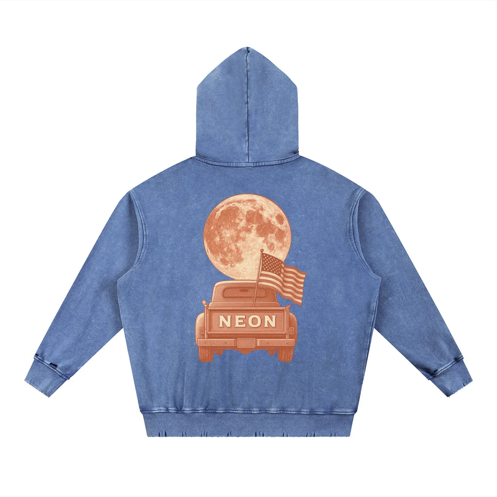 NEON | Vintage Moonshine Miles Country Hoodie