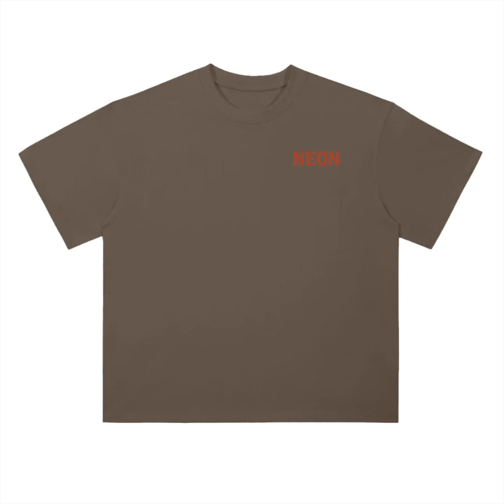 NEON Essentials |Heavyweight Drop Shoulder Cotton T-Shirt - NEON American Clothing