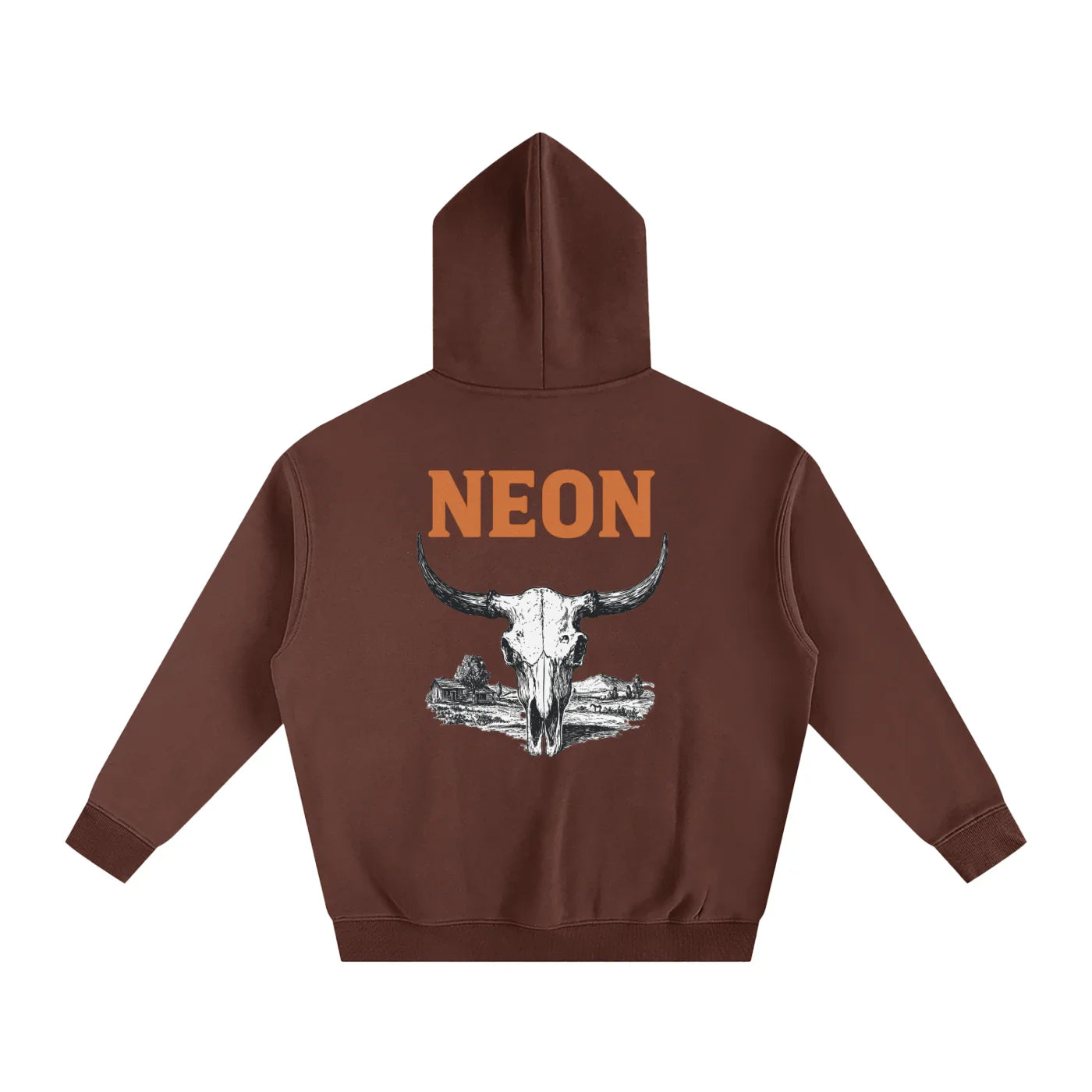 NEON Buffalo | Oversize Fleeced Hoodie