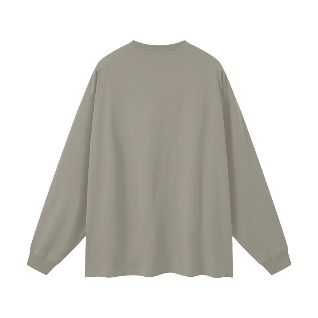 NEON Essentials | Oversized Logo Long Sleeve T-Shirt - NEON American Clothing