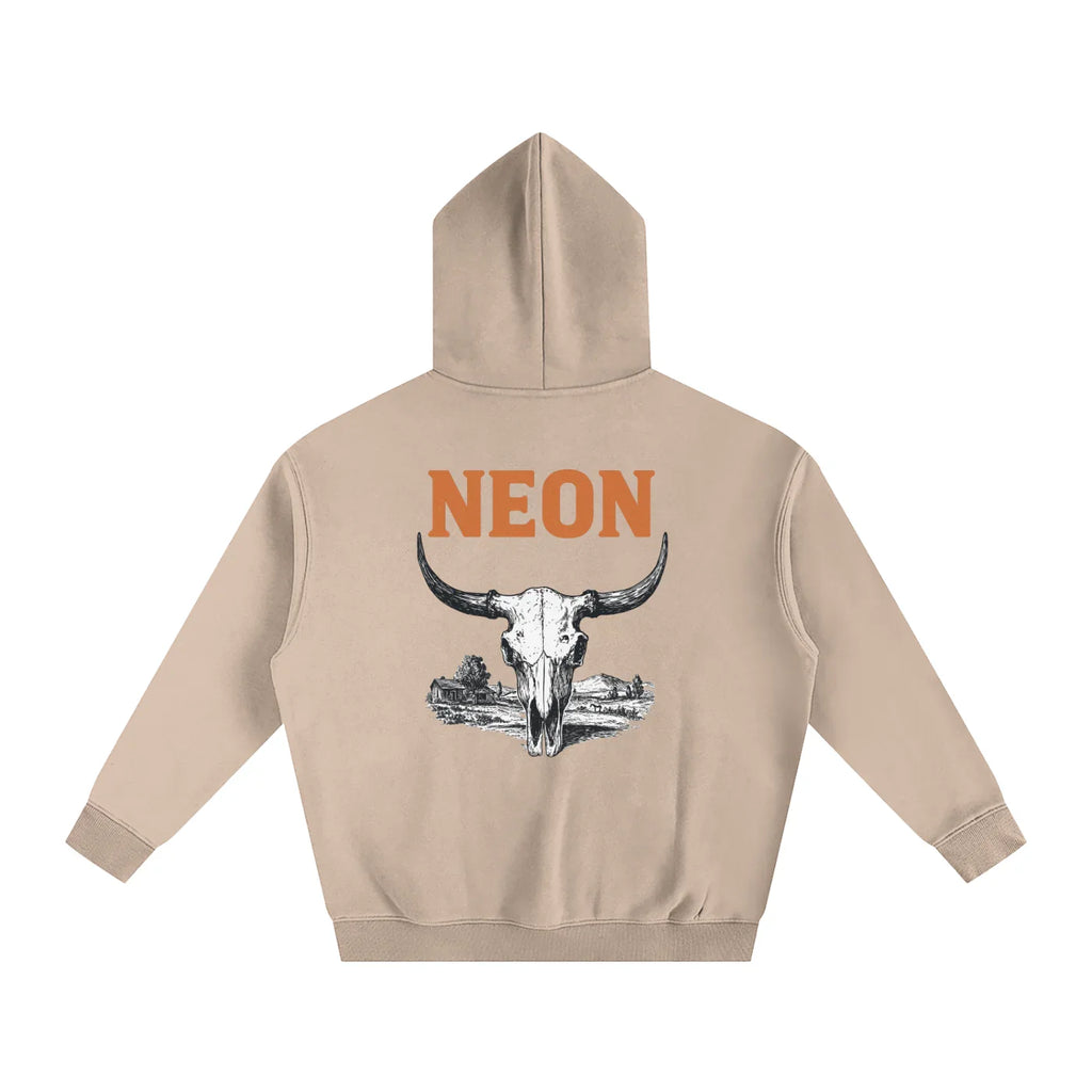 NEON Buffalo | Oversize Fleeced Hoodie