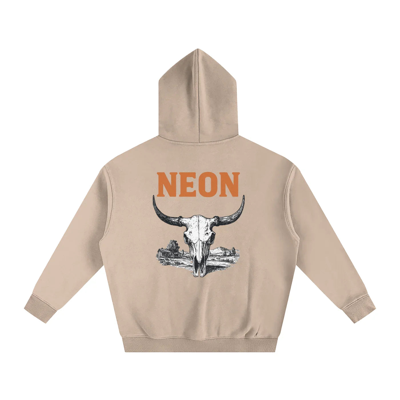 NEON Buffalo | Oversize Fleeced Hoodie