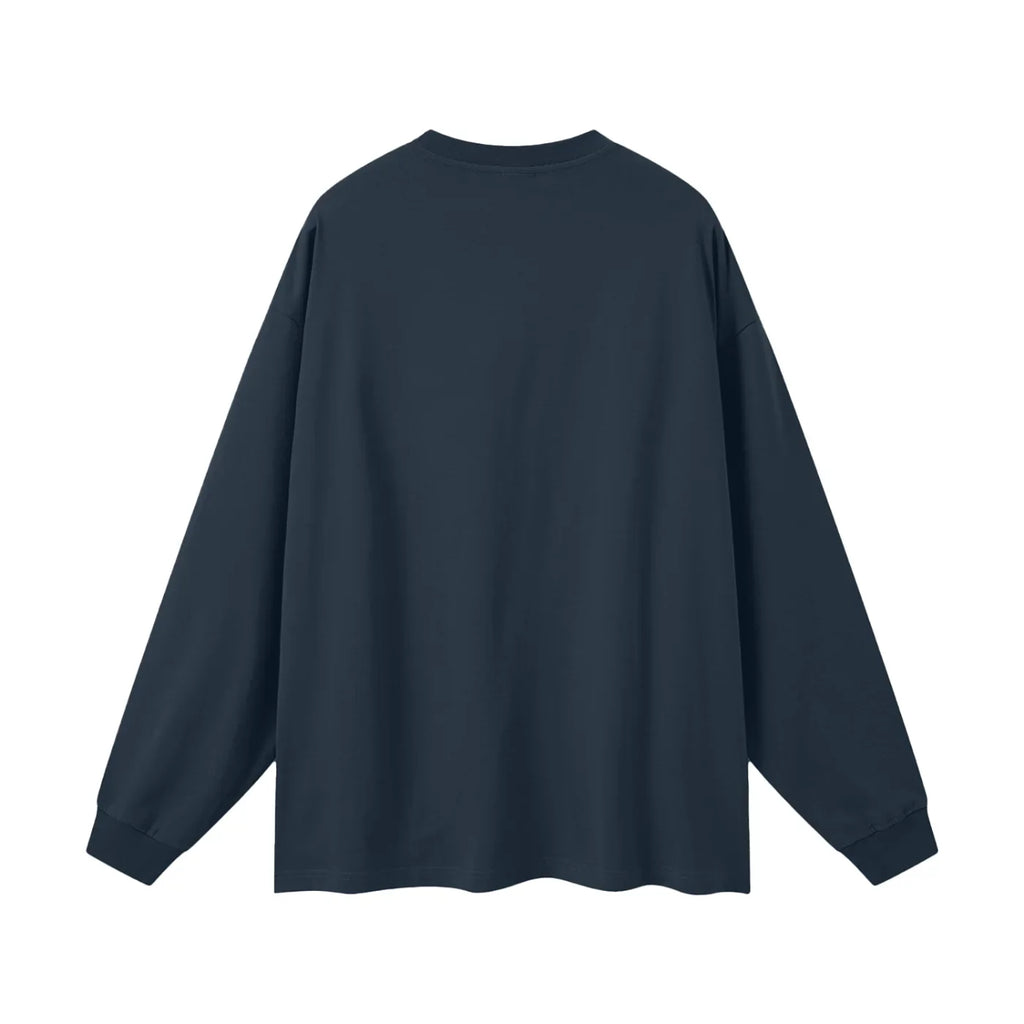 NEON Essentials | Oversized Logo Long Sleeve T-Shirt - NEON American Clothing