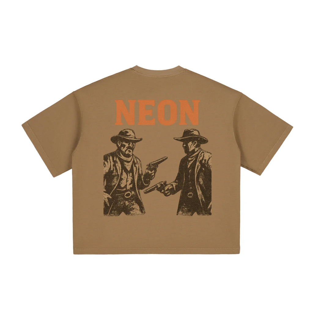 Neon Boxy Tee | Showdown