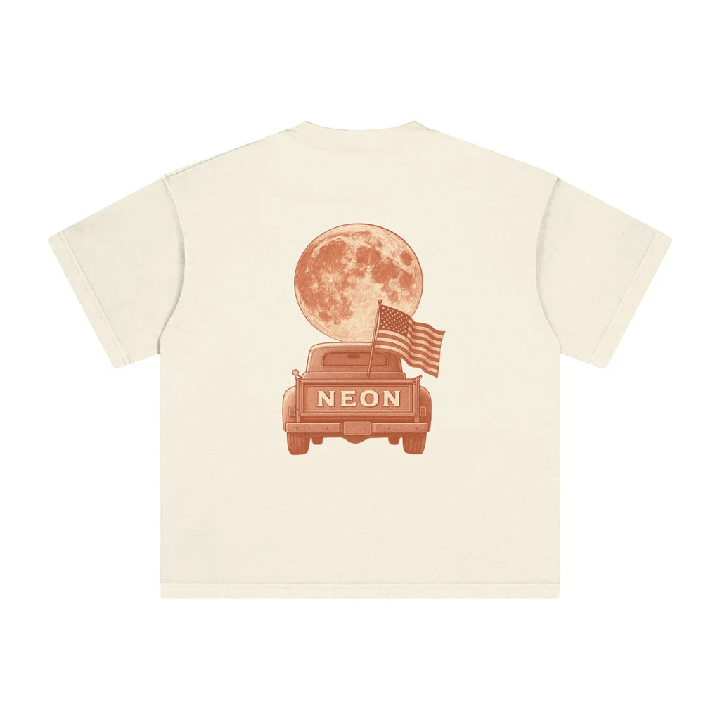 NEON Moonshine Miles | Vintage Washed Tee - NEON American Clothing