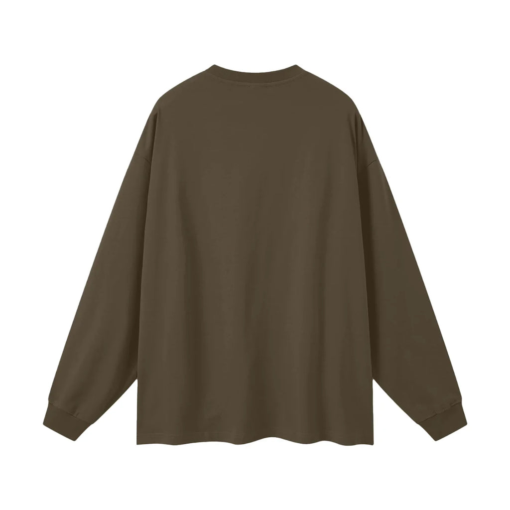 NEON Essentials | Oversized Logo Long Sleeve T-Shirt - NEON American Clothing