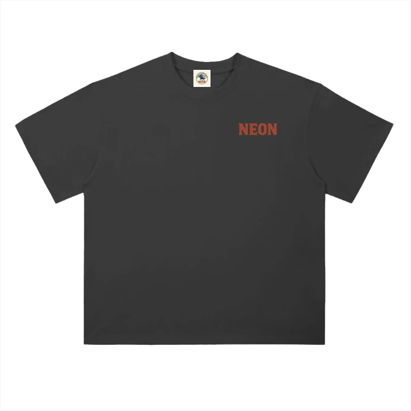 NEON Essentials |Heavyweight Drop Shoulder Cotton T-Shirt - NEON American Clothing