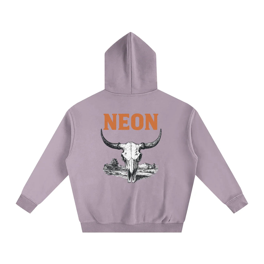 NEON Buffalo | Oversize Fleeced Hoodie