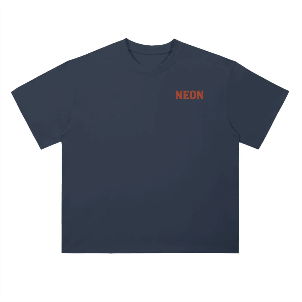 NEON Essentials |Heavyweight Drop Shoulder Cotton T-Shirt - NEON American Clothing