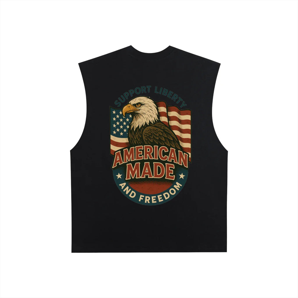 tank,vest,eagle,cowboy,american