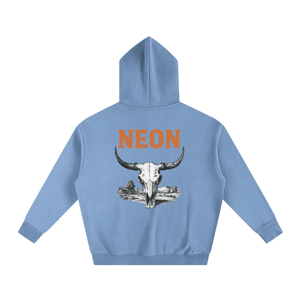 NEON Buffalo | Oversize Fleeced Hoodie