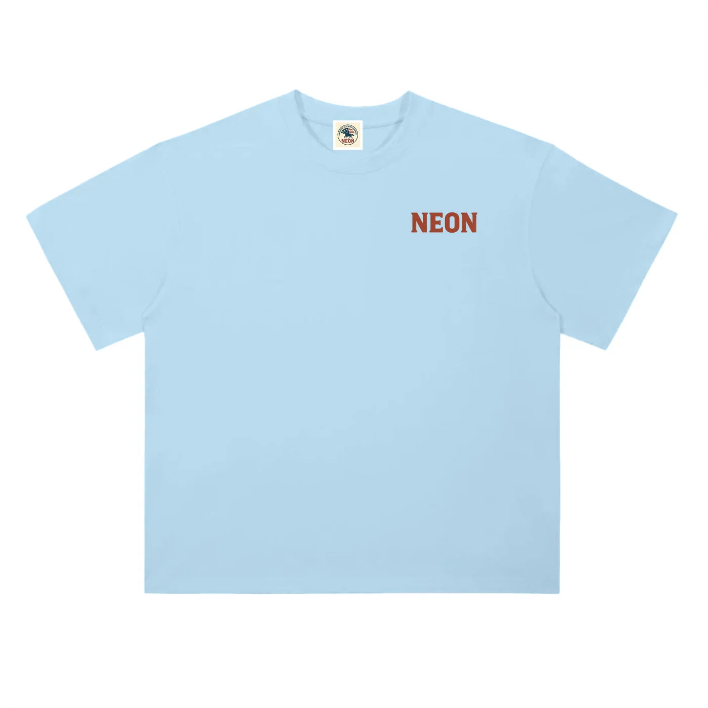 NEON Essentials |Heavyweight Drop Shoulder Cotton T-Shirt - NEON American Clothing