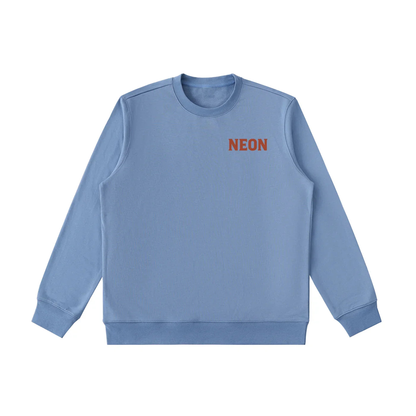crew neck,sweatshirt,neon logo