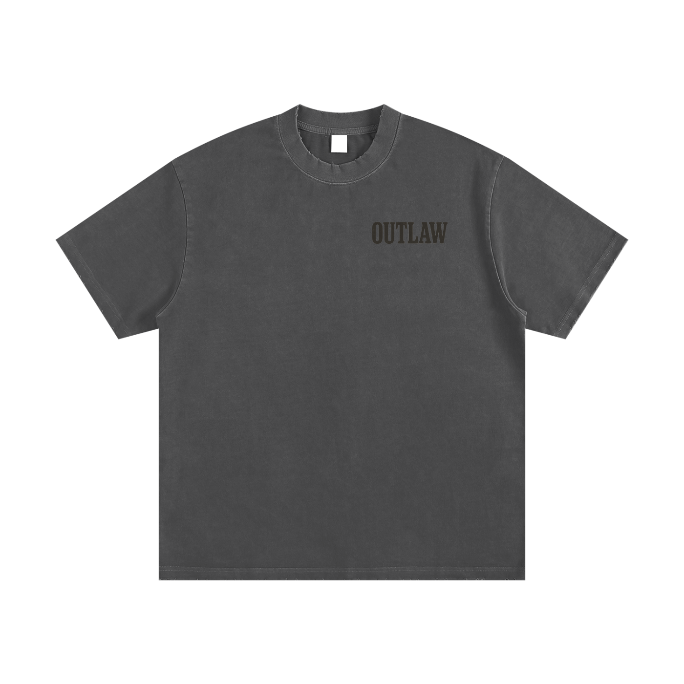 NEON  | Outlaw Biker Heavyweight Frayed T-Shirt